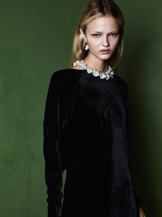 SIENNA Baroque strand necklace