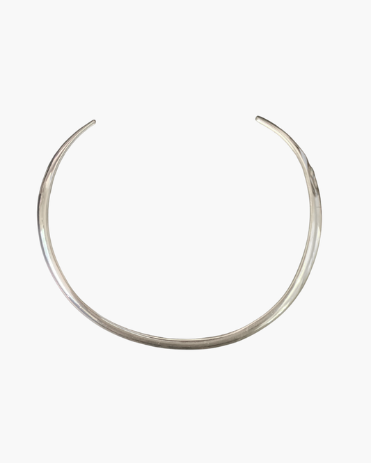 FORME SILVER FLAT CHOKER COLLAR