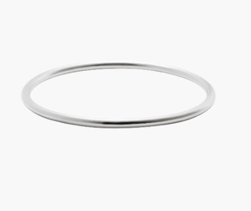 FORME- The Sculpted Bangle – Silver