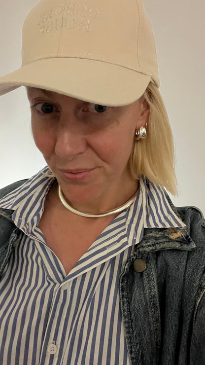 FORME SILVER FLAT CHOKER COLLAR